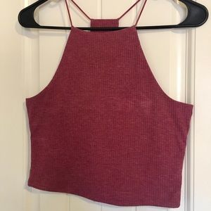 Pacsun Mauve Crop Top Tanktop